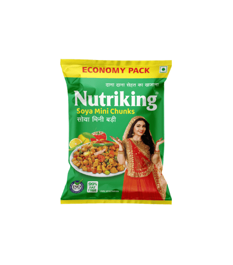 Nutriking Soya Chunks 1 KG Mini